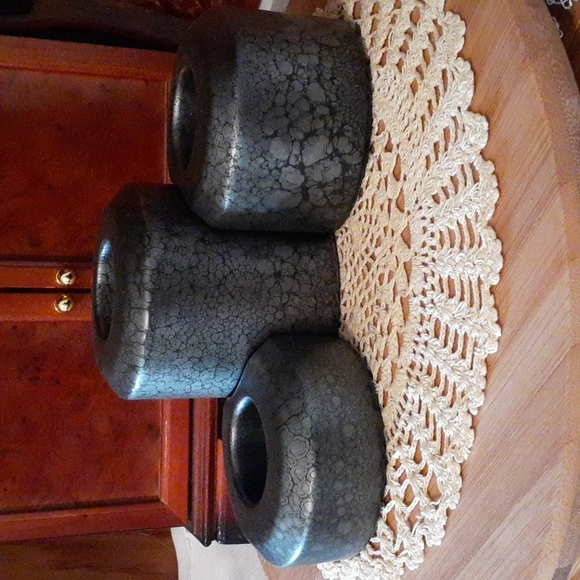 *VINTAGE* PARTYLITE "STEPPING STONES" TEALIGHT HOLDERS P7168 - Picture 12 of 13